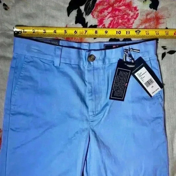 NWT‎ Vineyard Vines Breaker Pants Jake Blue Boys Size 14 - Picture 6 of 8